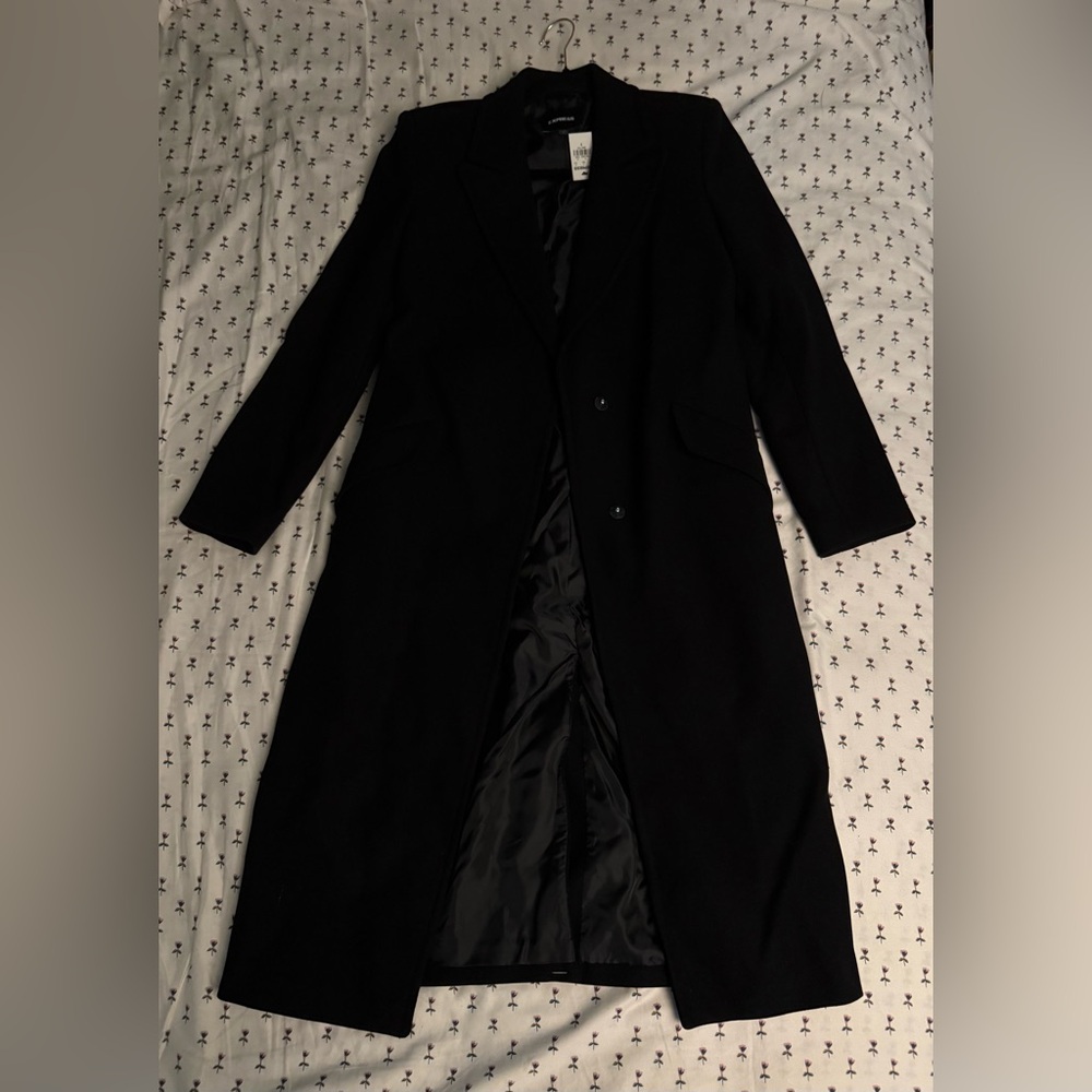 Express Classic Black Coat